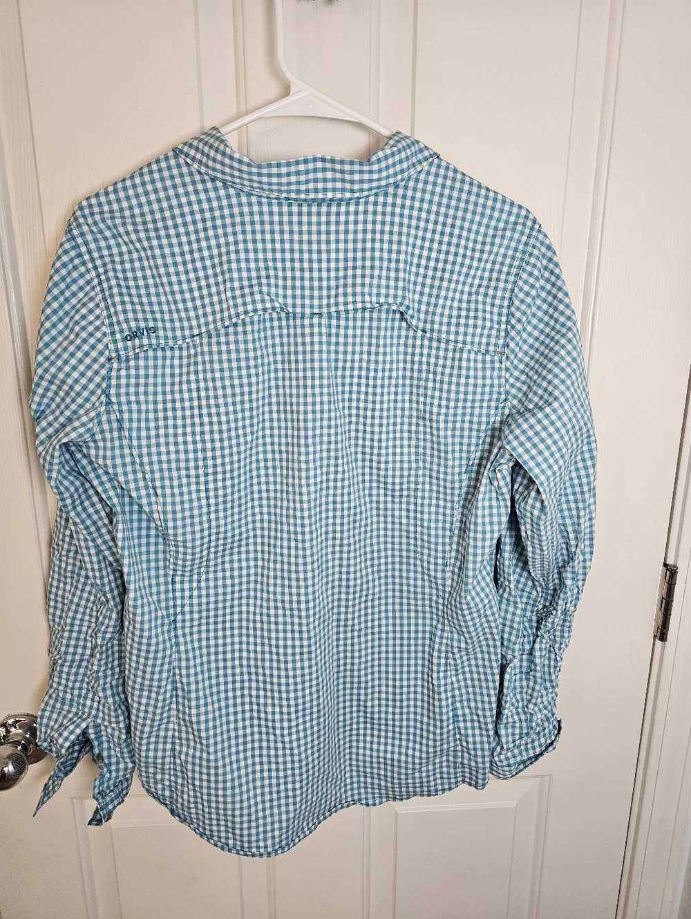 Orvis Women's Open Air/Tradit Plaid Long-Sleeve Shirt Spring Color Bundle Size L - Picture 5 of 12